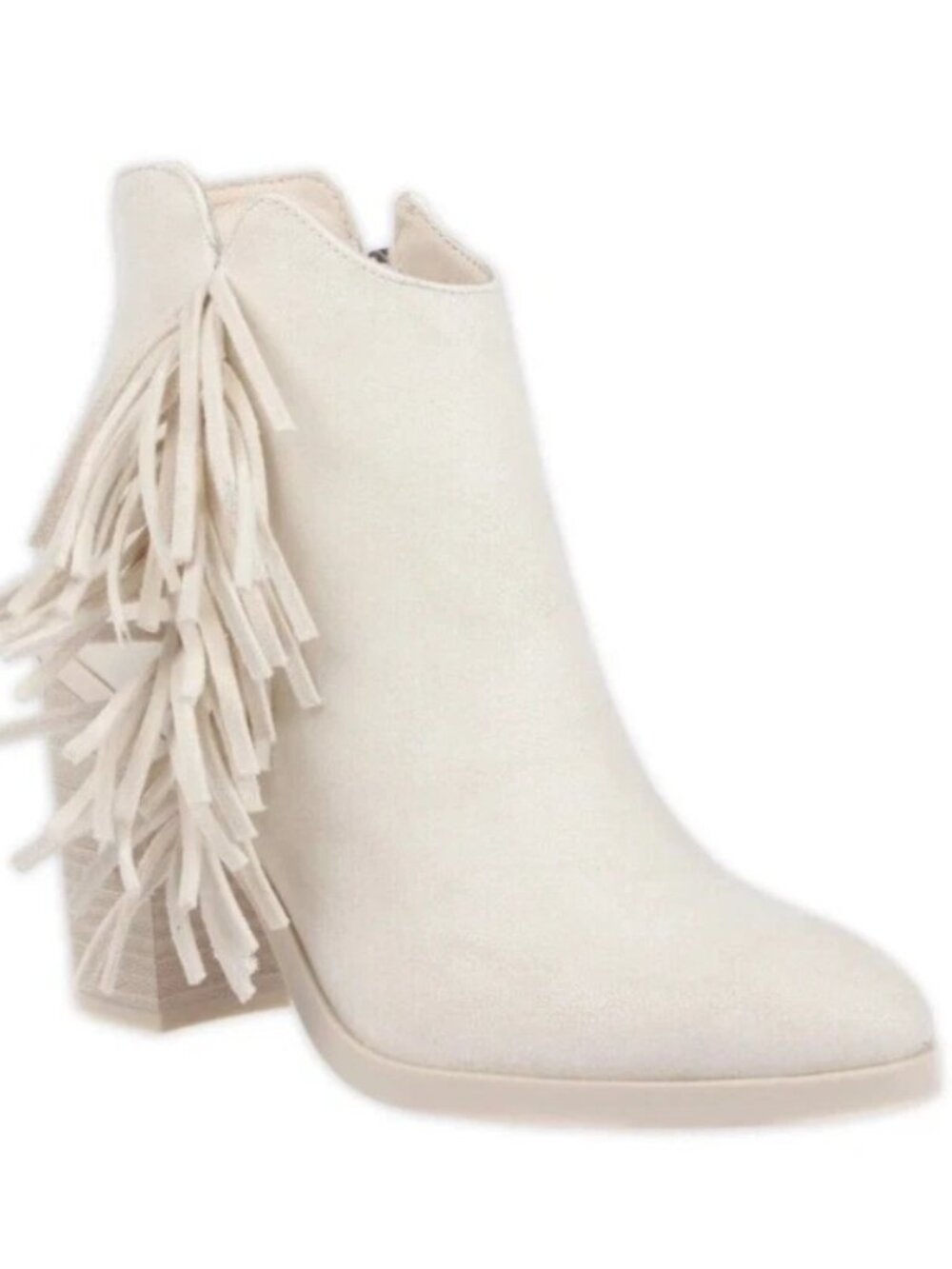 Woman's Fringe Boots Size 7 9 or 10 MIA Girl Faux Suede